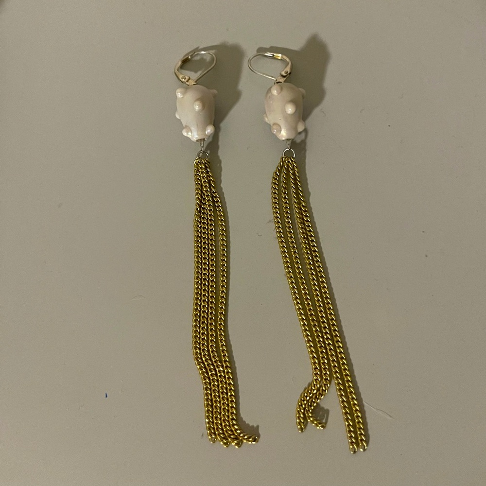 Unique Anne Marie Chagnon Dangling Earrings